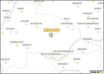 map of Garīkān