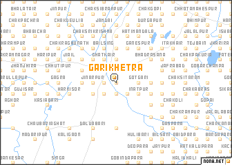 map of Gārikhetra