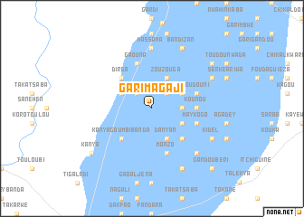 map of Gari Magaji