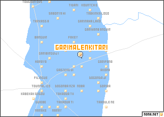 map of Gari Malenkitari