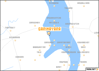 map of Gari Mayara