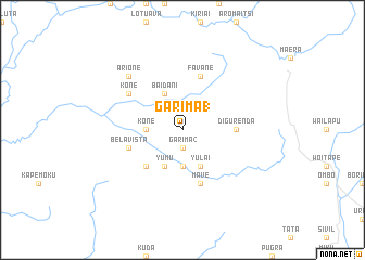 map of Garima 1