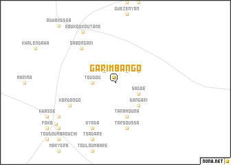 map of Garim Bango