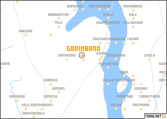 map of Gari Mbano