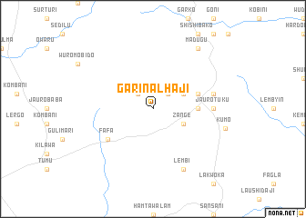 map of Garin Alhaji