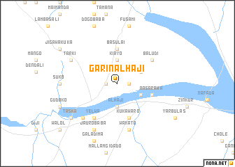 map of Garin Alhaji