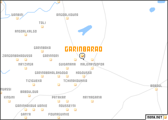 map of Garin Barao