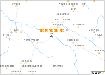 map of Garin Damisa