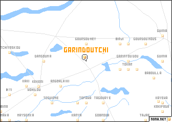 map of Garin Doutchi