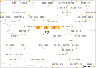 map of Garin Gagaré