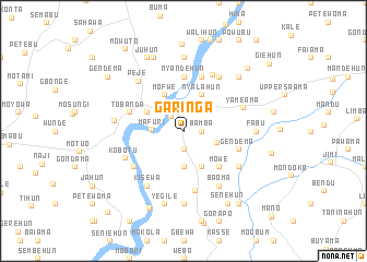 map of Garinga