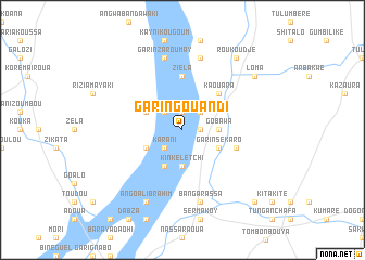 map of Garin Gouandi