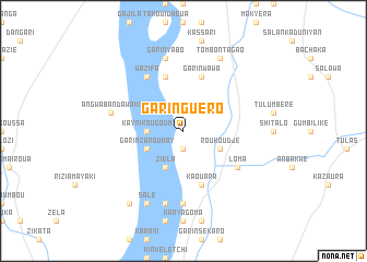 map of Garin Guéro