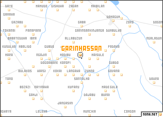 map of Garin Hassan