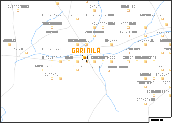map of Garin Ila