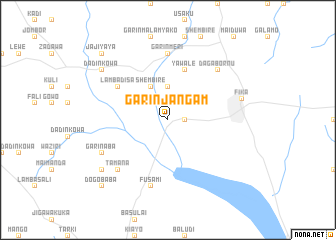 map of Garin Jangam