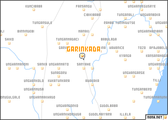 map of Garin Kada