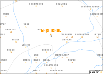 map of Garin Kado