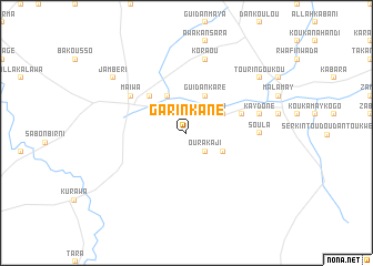 map of Garin Kané