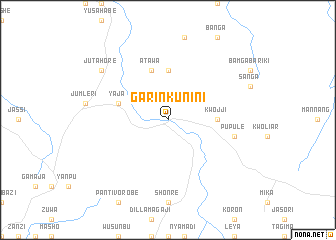 map of Garin Kunini