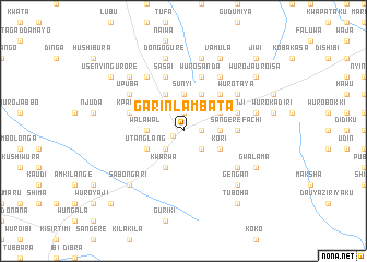 map of Garin Lambata