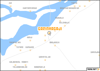 map of Garin Magaji