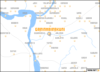 map of Garin Mairakuni