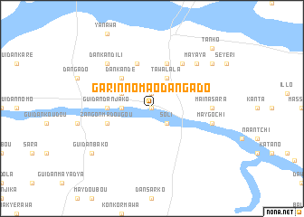 map of Garin Nomao Dan Gado