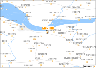 map of Garino