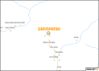 map of Garīn Parak