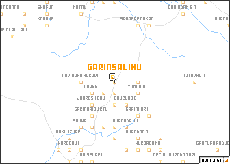 map of Garin Salihu