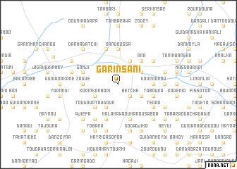 map of Garin Sani