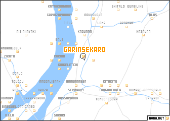 map of Garin Sékaro