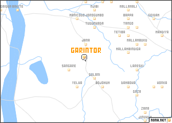 map of Garintor