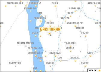 map of Garin Wawa