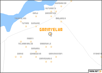 map of Garin Yelwa