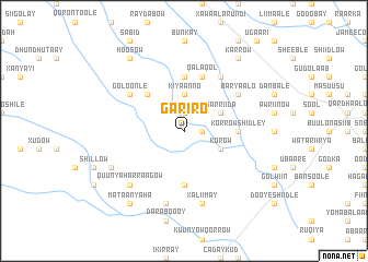map of Gariro