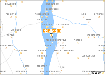 map of Gari Sabo