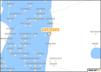 map of Gari Sara