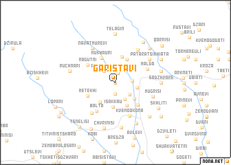 map of Garistavi