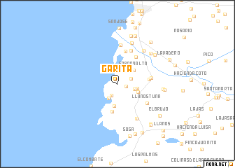 map of Garita