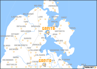 map of Garita