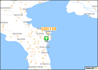 map of Garítsa