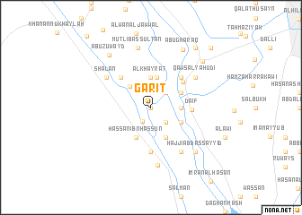 map of Garīţ