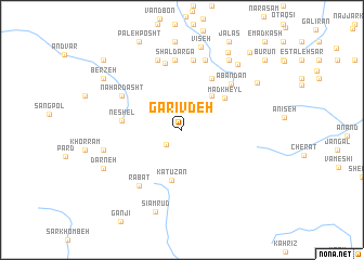 map of Garīv Deh
