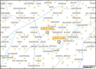 map of Gariwāl