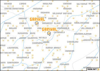 map of Gariwāl