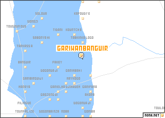 map of Gari Wanbanguir