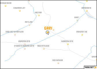 map of Gari