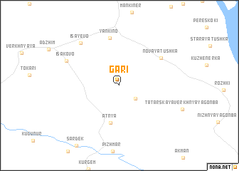 map of Gari